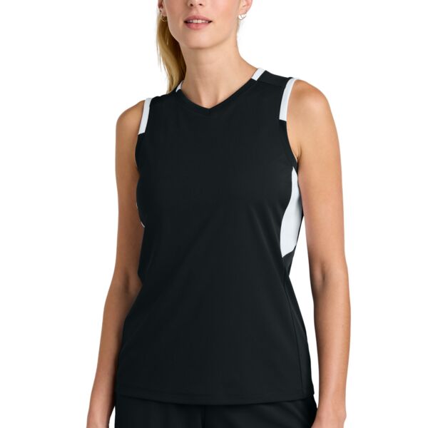 Sport Tek Women's Club Sleeveless V Neck LST441 Women's Club Sleeveless V Neck Thumbnail