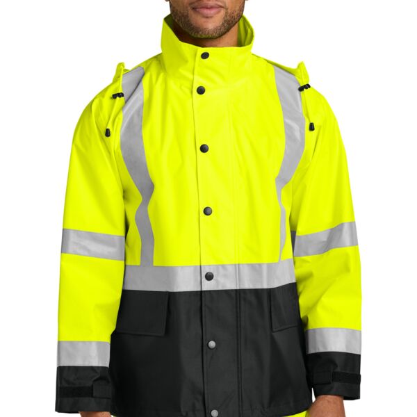 CornerStone Ansi 107 Class 3 Rain Jacket CSJ504 Ansi 107 Class 3 Rain Jacket Thumbnail
