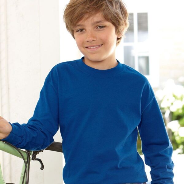 Hanes Youth Authentic Long Sleeve T-Shirt 5546 Youth Authentic Long Sleeve T-Shirt Thumbnail