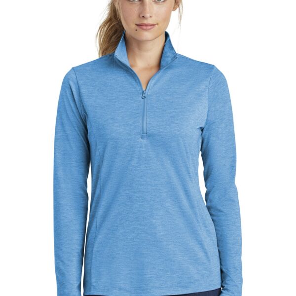 Women's PosiCharge ® Tri Blend Wicking 1/4 Zip Pullover Thumbnail