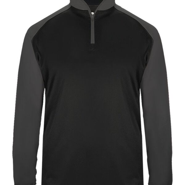 Badger Men's Ultimate SoftLock™ Sport Quarter-Zip Pullover 4006 Men's Ultimate SoftLock™ Sport Quarter-Zip Pullover Thumbnail