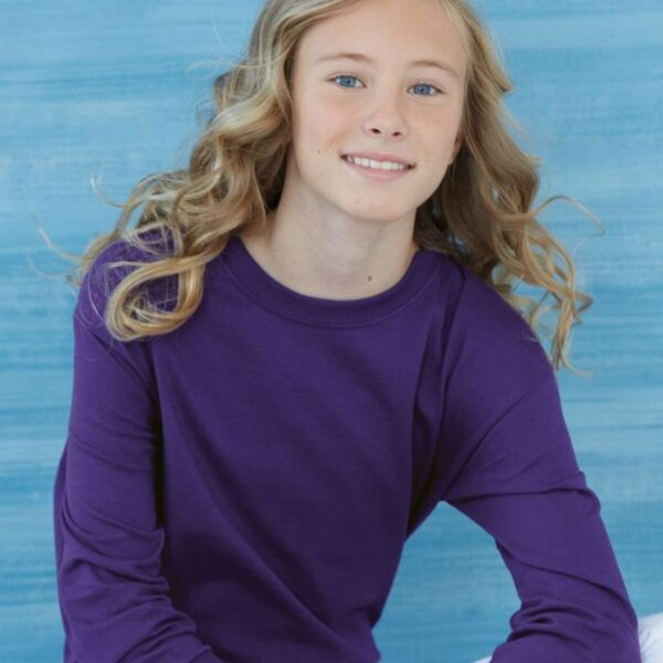 Gildan Heavy Cotton™ Youth Long Sleeve T-Shirt 5400B Heavy Cotton™ Youth Long Sleeve T-Shirt Thumbnail