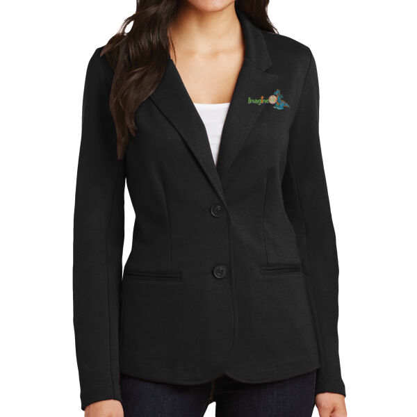 Port Authority® Ladies Knit Blazer Thumbnail