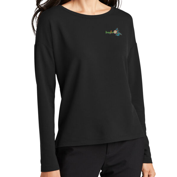 MERCER+METTLE™ Women's Stretch Drop Shoulder Pullover Thumbnail