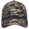 OTTO CAP Digital Camouflage 6 Panel Low Profile Baseball Cap Thumbnail